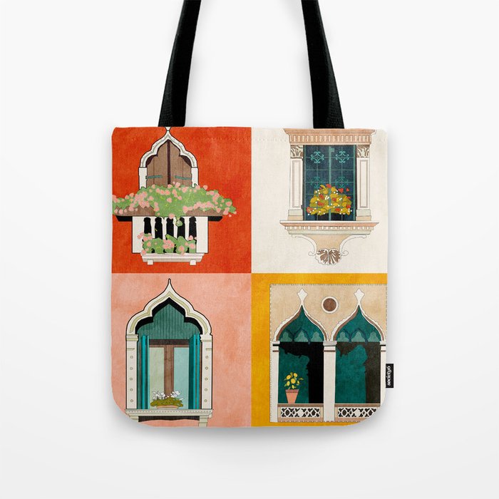venice windows Tote Bag Gallery Image 1