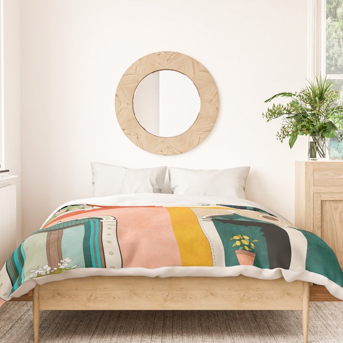 venice windows Duvet Cover Gallery Image 3