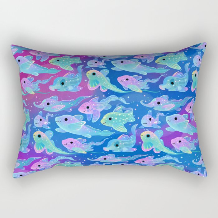 Chimaera (Ghost sharks) Rectangular Pillow Gallery Image 2
