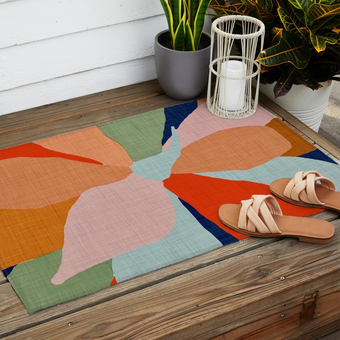 Flourish Outdoor Rug Gallery Image 2