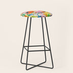 flowered Stool Gallery Image 1