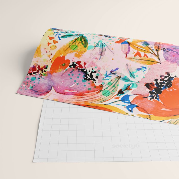 flowered Wrapping Paper Gallery Image 2