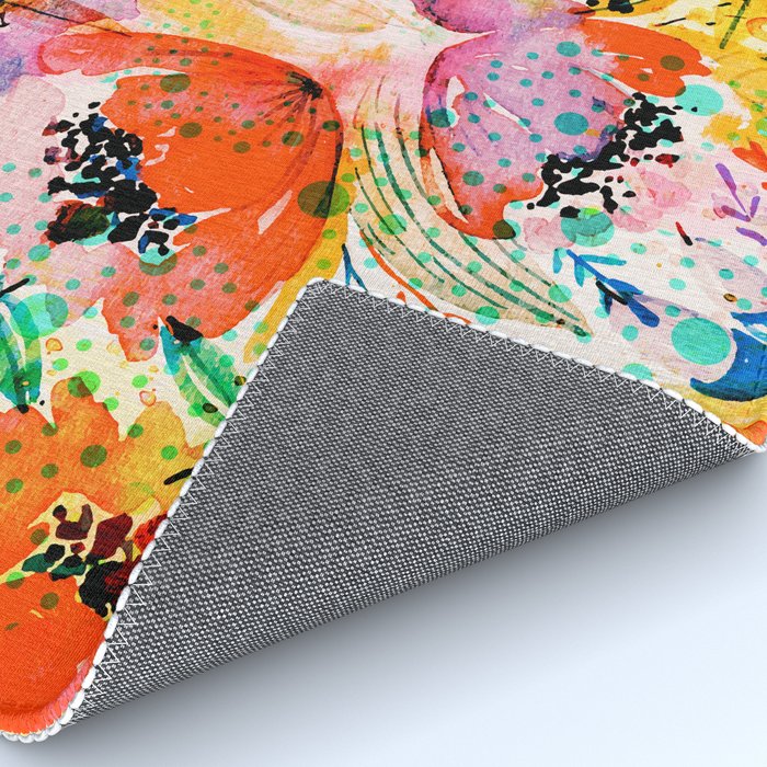 flowered Rug Gallery Image 4