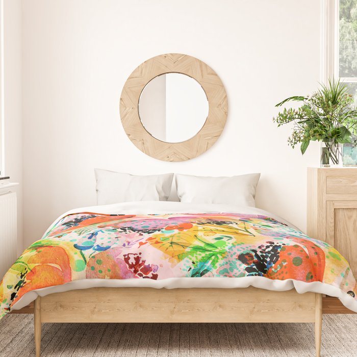 flowered Duvet Cover Gallery Image 3