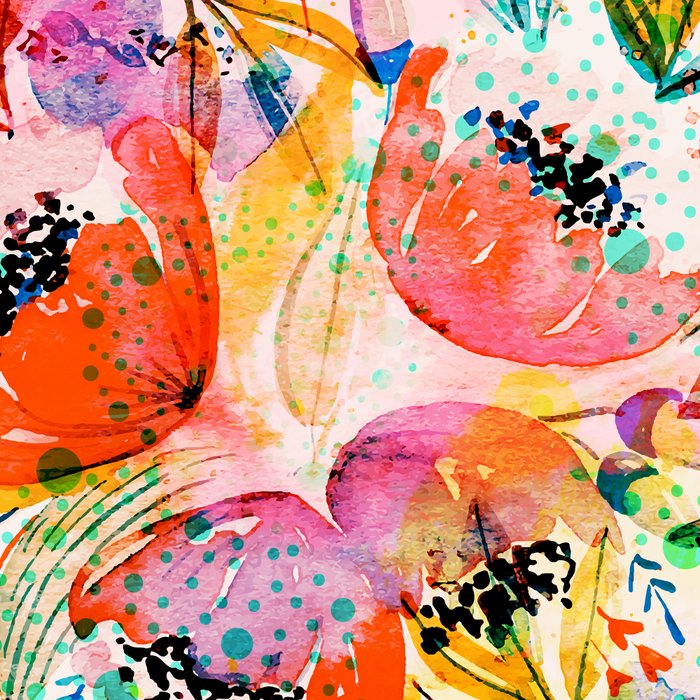 flowered Coffee Mug Gallery Image 2