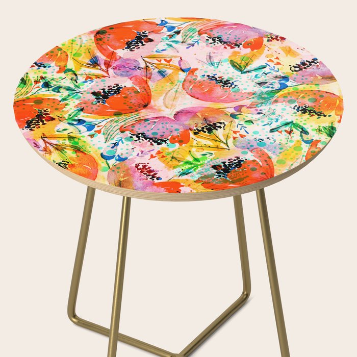 flowered Side Table Gallery Image 2