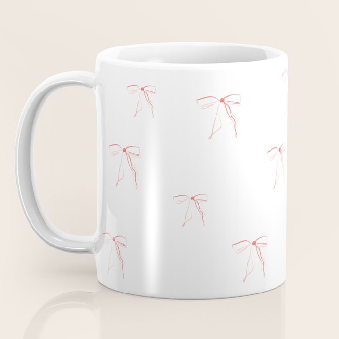 Cute Red Bows Coffee Mug Gallery Image 3
