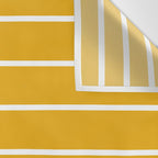 Minimal, Geometric Stripes Pattern in Yellow Wall Tapestry Gallery Image 3