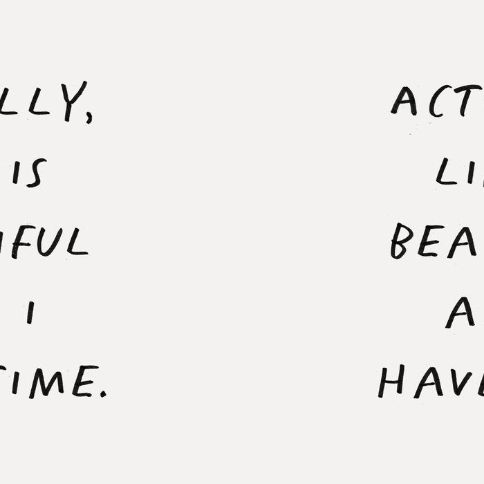 Actually Life is Beautiful and I Have Time Coffee Mug Gallery Image 2