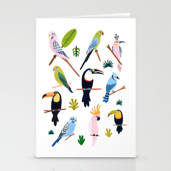 Birds of the Rainforest Stationery Card Gallery Image 2
