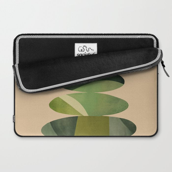 Abstract and Modern Stones Art 2 Laptop Sleeve Gallery Image 2