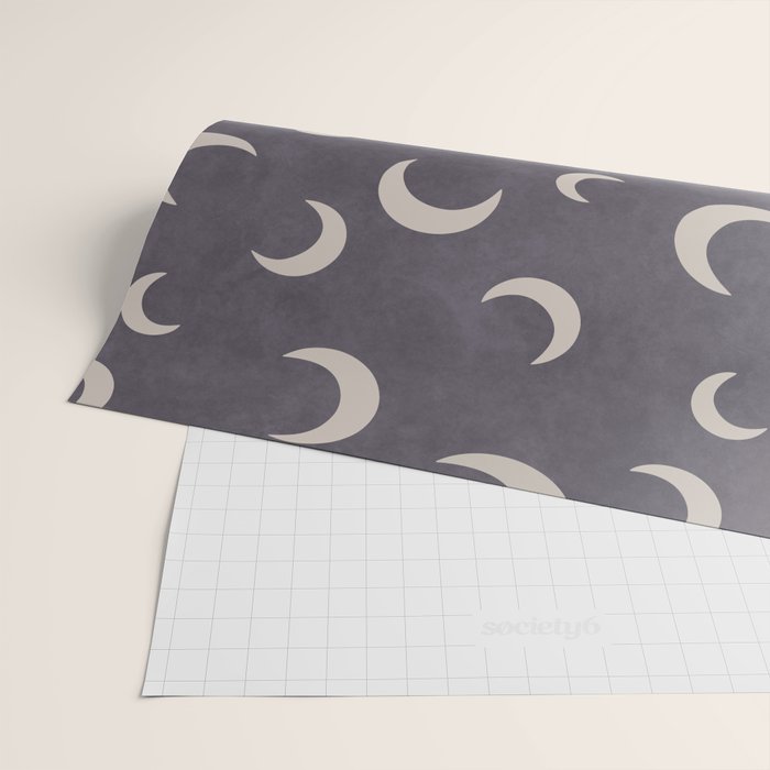 Moonlight Concrete Wrapping Paper Gallery Image 2