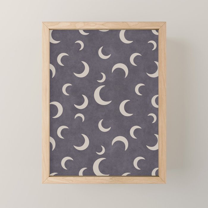 Moonlight Concrete Mini Art Print Gallery Image 1