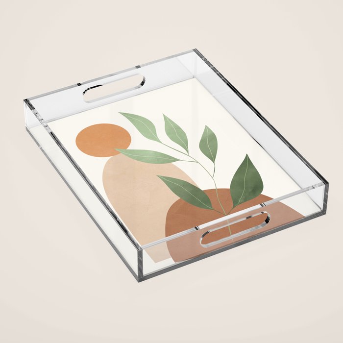 Abstract Rock Geometry 05 Acrylic Tray Gallery Image 1
