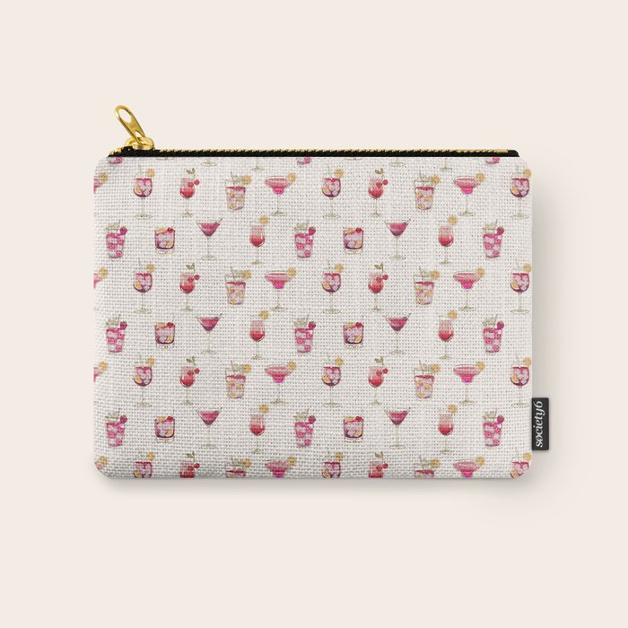  Light Glam Cocktails Theme Carry All Pouch Gallery Image 1