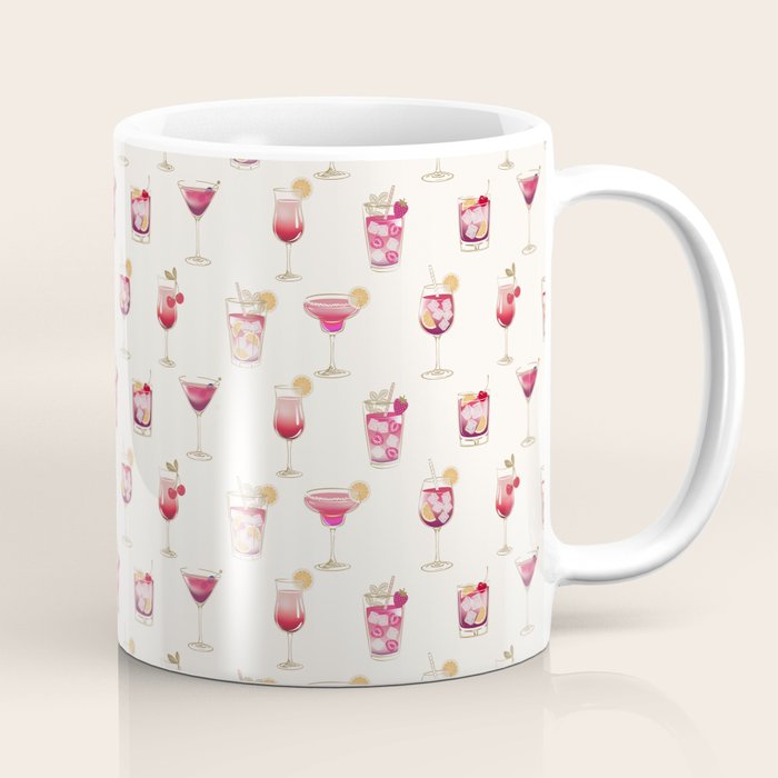  Light Glam Cocktails Theme Coffee Mug Gallery Image 1