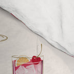  Light Glam Cocktails Theme Comforter Gallery Image 4