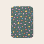 Dancing Balls on Green Bath Mat Gallery Image 1