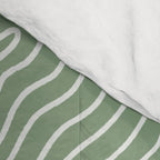 Topographic- Sage Green Comforter Gallery Image 4