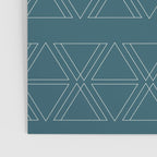 lines geo-teal Poster Gallery Image 3