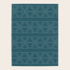 lines geo-teal Poster Gallery Image 4