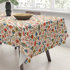Exotic Floral Garden Tablecloth Gallery Image 3