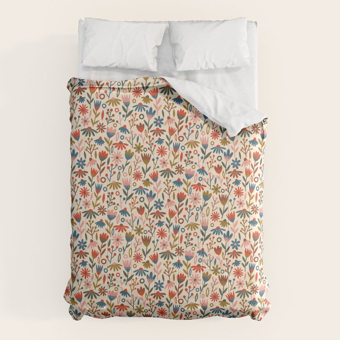 Exotic Floral Garden Comforter Gallery Image 1