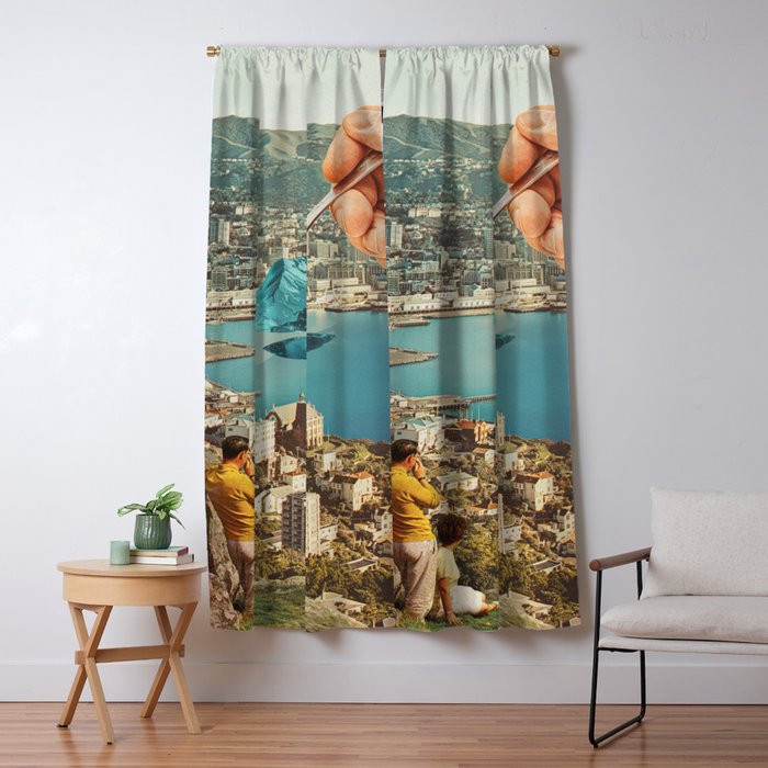 Jello Bay - Jelly Seaside Window Curtain Gallery Image 5