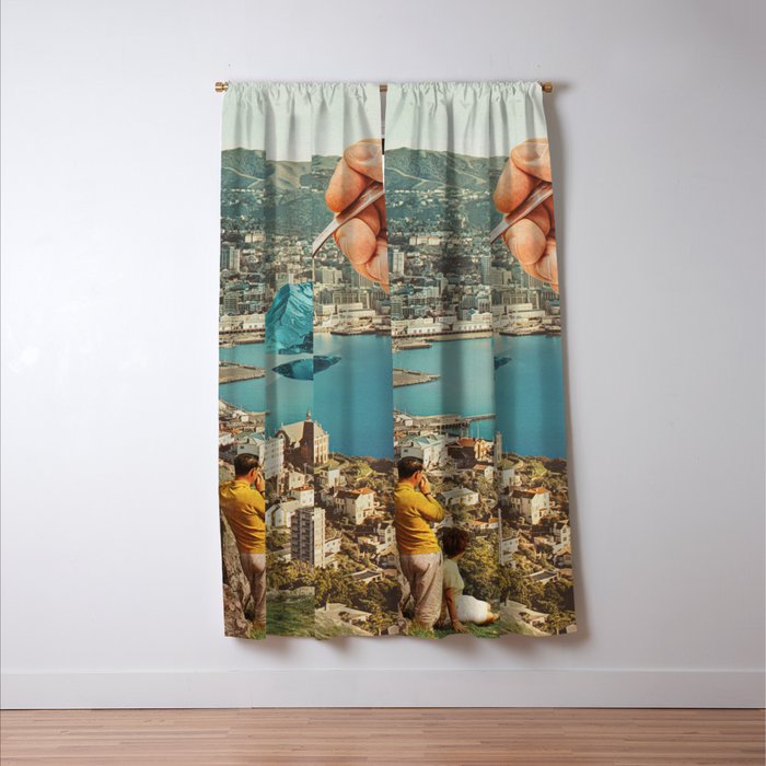 Jello Bay - Jelly Seaside Window Curtain Gallery Image 3