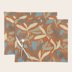 Hand Drawn Florals #1 Placemat Gallery Image 1