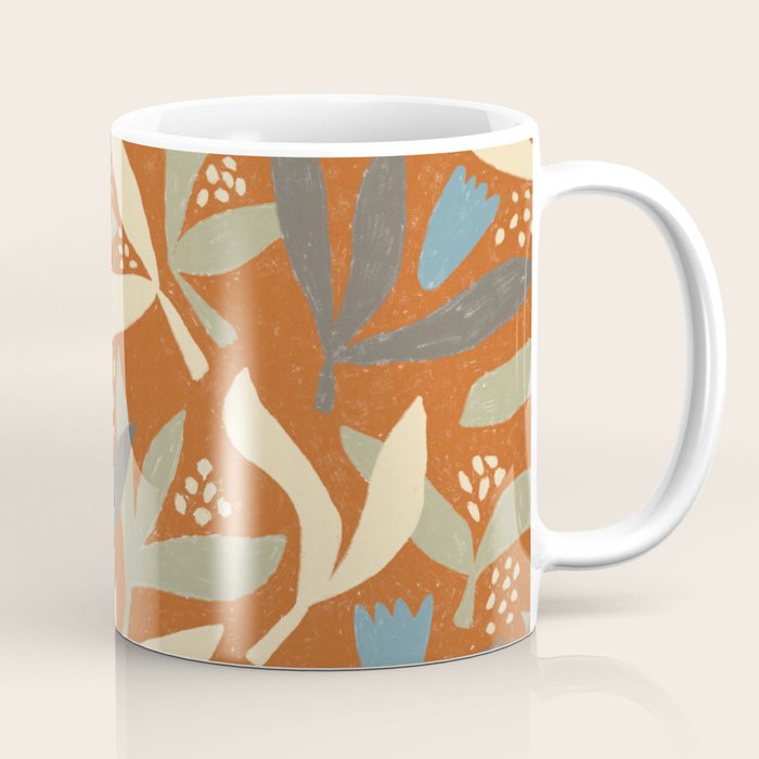 Hand Drawn Florals #1 Coffee Mug Gallery Image 1