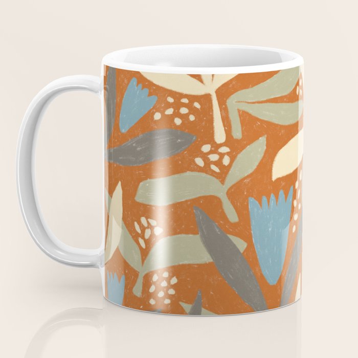 Hand Drawn Florals #1 Coffee Mug Gallery Image 3