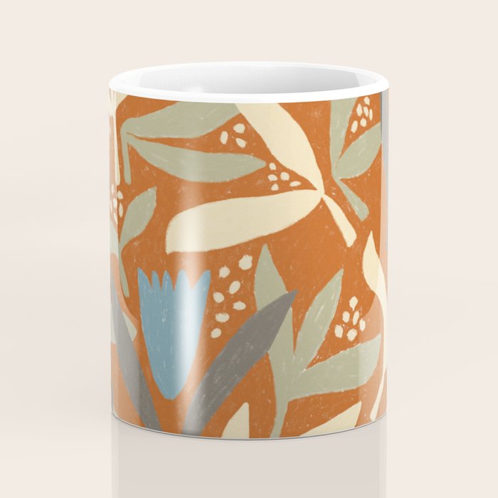 Hand Drawn Florals #1 Coffee Mug Gallery Image 4