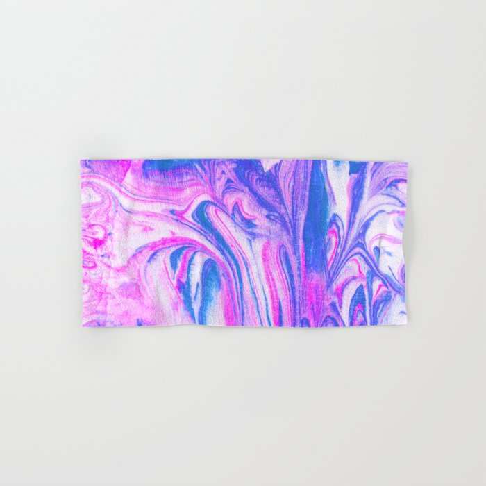 cotton candy marble Bath Towel Gallery Image 1