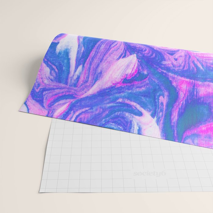 cotton candy marble Wrapping Paper Gallery Image 2