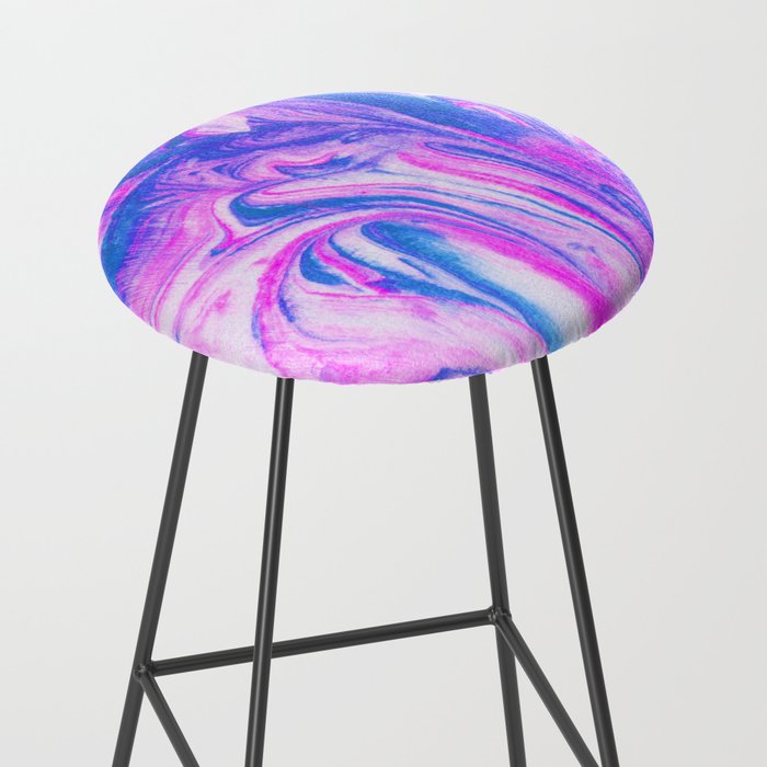 cotton candy marble Stool Gallery Image 2