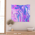 cotton candy marble Wall Tapestry Gallery Image 2