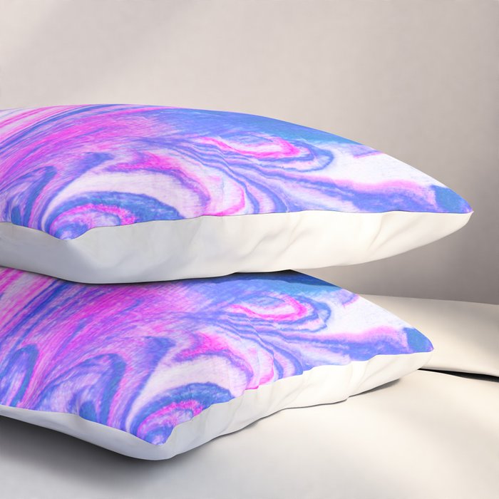 cotton candy marble Pillow Sham Gallery Image 3