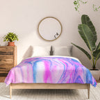 cotton candy marble Comforter Gallery Image 3
