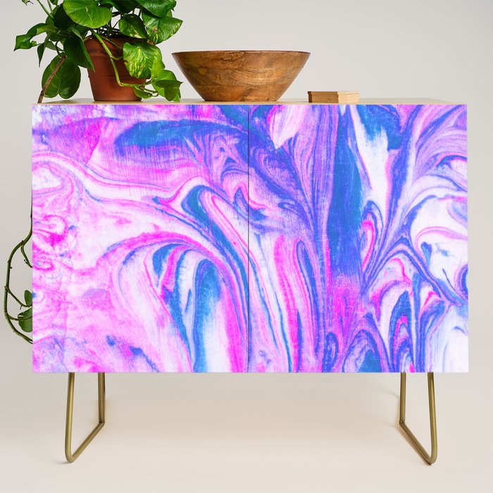 cotton candy marble Credenza Gallery Image 1
