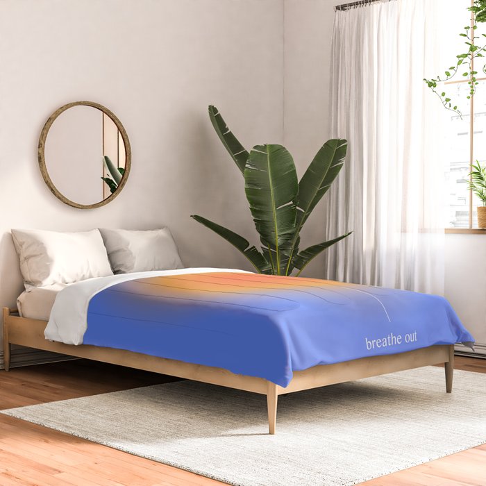 Positive Affirmations Gradient Comforter Gallery Image 2