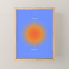 Positive Affirmations Gradient Mini Art Print Gallery Image 1