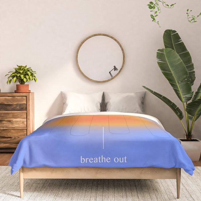 Positive Affirmations Gradient Comforter Gallery Image 3