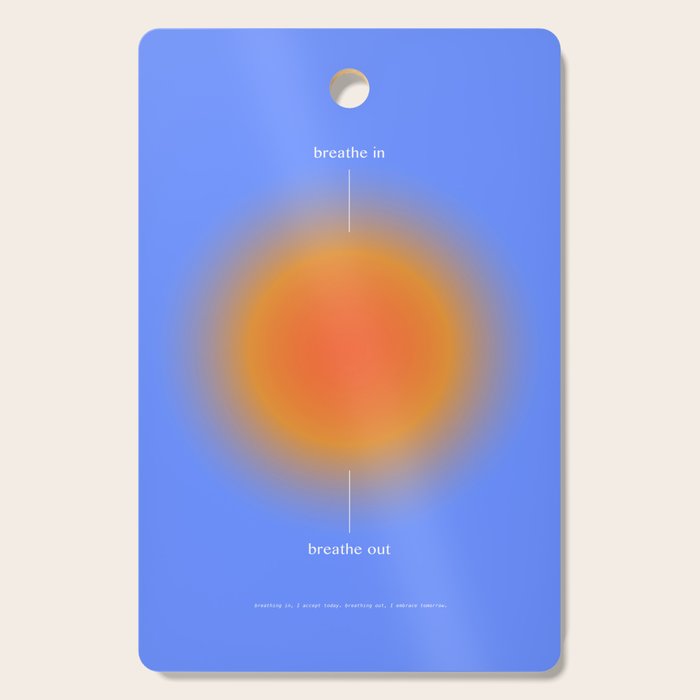 Positive Affirmations Gradient Cutting Board Gallery Image 1
