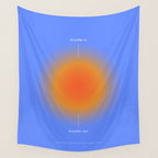 Positive Affirmations Gradient Wall Tapestry Gallery Image 4