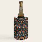 Dancing tigers in flowers field  Wine Chiller Gallery Image 3