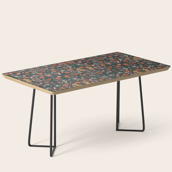 Dancing tigers in flowers field  Coffee Table Gallery Image 1