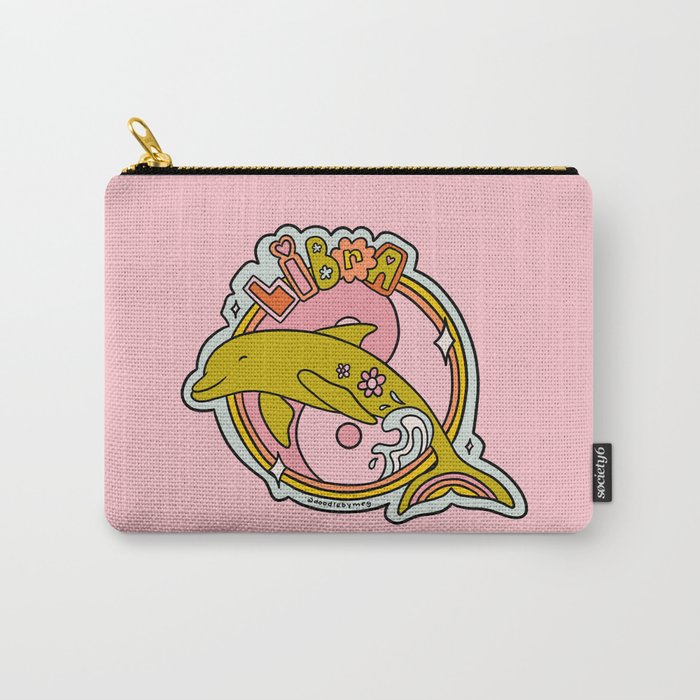 Libra Dolphin Carry All Pouch Gallery Image 1