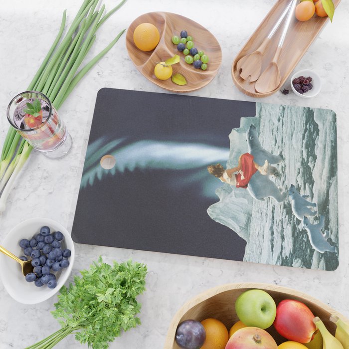 Polar Lights Cutting Board Gallery Image 2