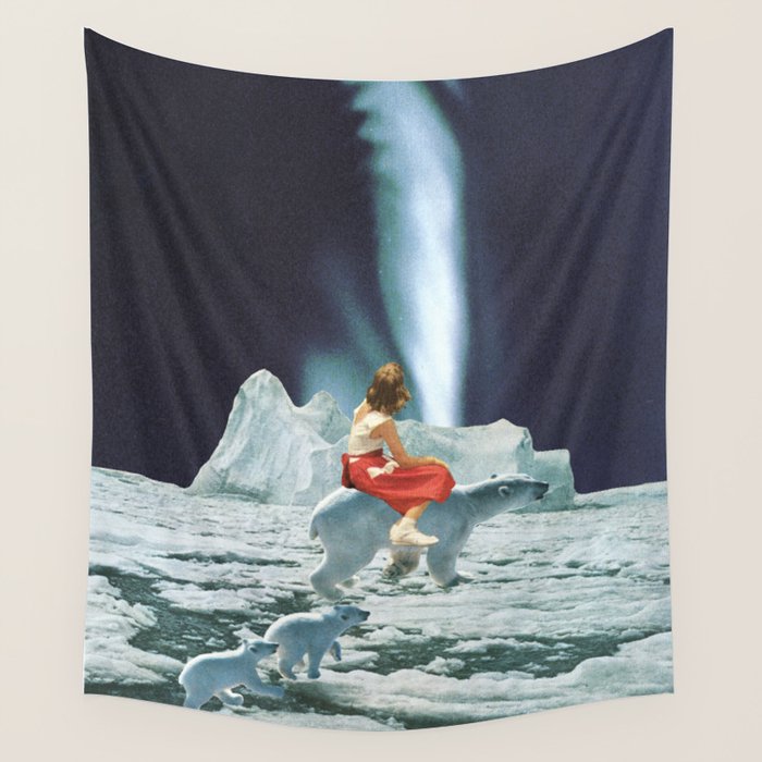 Polar Lights Wall Tapestry Gallery Image 4